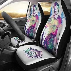 Sam Art Supernatural Car Seat Covers Mn04 Universal Fit 225721 SC2712