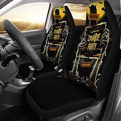 Zombie Party Halloween Car Seat Covers Th55 Universal Fit 215515 SC2712
