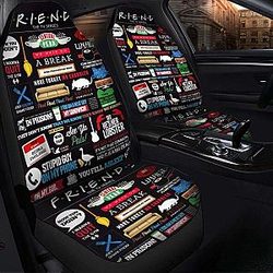 Friends TV Show Poster Seat Covers 101719 Universal Fit SC2712