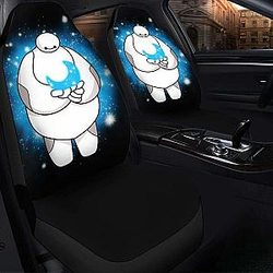 Baymax And Moon Cute Seat Covers 101719 Universal Fit SC2712