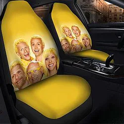 It's Always Sunny In Philadelphia Yellow Seat Cover 101719 Universal Fit SC2712