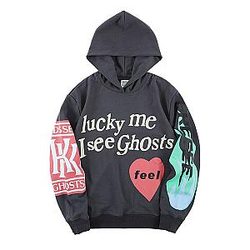 Lucky Hoodie Kids or West Rapper Grey Sweatshirt