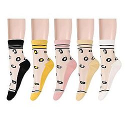 Sheer Crystal Glass Lace Ankle Thin Summer Transparent See Through Mesh Socks