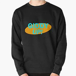 Seinfeld Kramer -Giddy Up!-   Pullover Sweatshirt