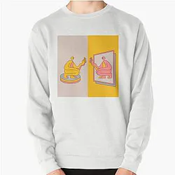 DJ Seinfeld Mirrors   Pullover Sweatshirt