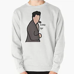 Kramer Giddy Up Seinfeld  Pullover Sweatshirt