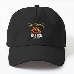 Three Brothers Barber Shop from Seinfeld    Dad Hat