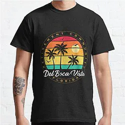 Seinfeld T-ShirtDel Boca Vista - Vintage Tv Show Classic T-Shirt