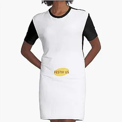 Seinfeld Holiday  Graphic T-Shirt Dress