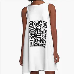 Seinfeld Theme QR Code  A-Line Dress