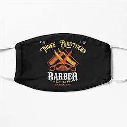 Three Brothers Barber Shop from Seinfeld    Flat Mask