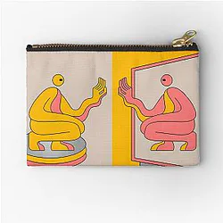 DJ Seinfeld Mirrors   Classic  Zipper Pouch