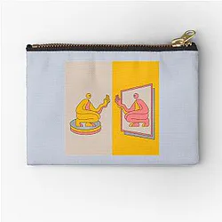 DJ Seinfeld Mirrors   Zipper Pouch