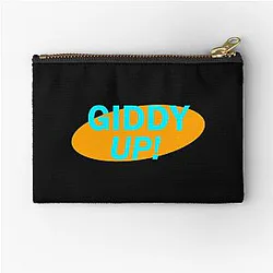 Seinfeld Kramer -Giddy Up!-   Zipper Pouch