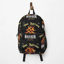 Three Brothers Barber Shop from Seinfeld    Backpack
