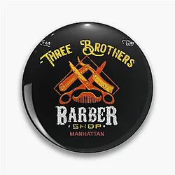 Three Brothers Barber Shop from Seinfeld    Pin