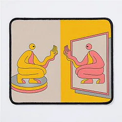 DJ Seinfeld Mirrors   Classic  Mouse Pad