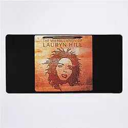 Jerry Seinfeld the miseducation of lauryn hill Desk Mat