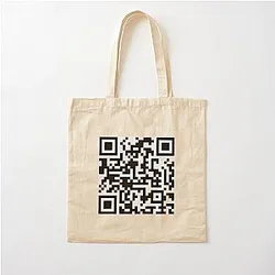 Seinfeld Theme QR Code  Cotton Tote Bag