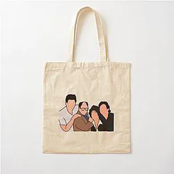 Seinfeld Cast  Cotton Tote Bag