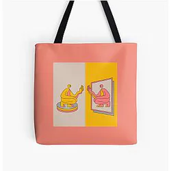 DJ Seinfeld Mirrors   All Over Print Tote Bag