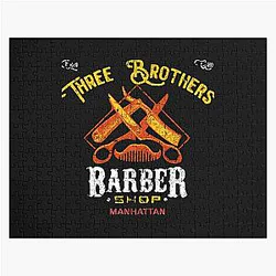 Three Brothers Barber Shop from Seinfeld    Jigsaw Puzzle