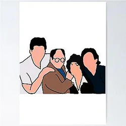 Seinfeld Cast  Poster