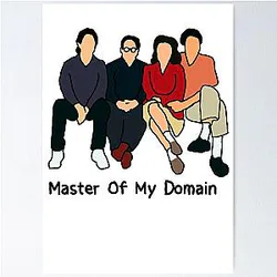 Seinfeld "Master Of My Domain"  Poster