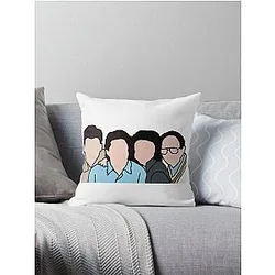 Seinfeld Cast  Throw Pillow