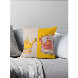 DJ Seinfeld Mirrors   Classic  Throw Pillow