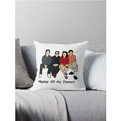 Seinfeld "Master Of My Domain"  Throw Pillow