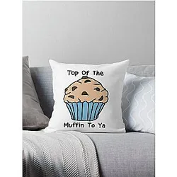 Top Of The Muffin To Ya Seinfeld  Throw Pillow