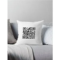 Seinfeld Theme QR Code  Throw Pillow