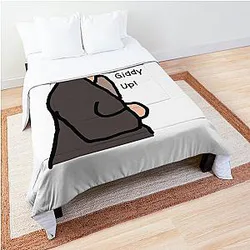 Kramer Giddy Up Seinfeld  Comforter