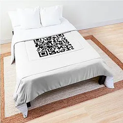 Seinfeld Theme QR Code  Comforter
