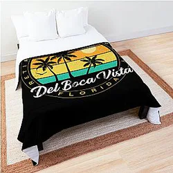 Seinfeld T-ShirtDel Boca Vista - Vintage Tv Show Comforter
