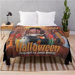 Jerry Seinfeld Halloween Kindle Edition Throw Blanket