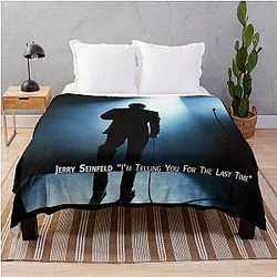 Jerry Seinfeld im telling you for the last time Throw Blanket