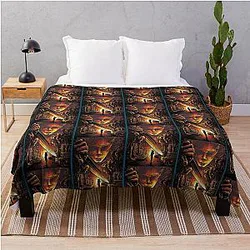 Seinfeld Lair  Throw Blanket