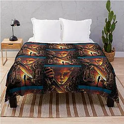 Seinfeld Lair  Throw Blanket