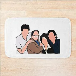 Seinfeld Cast  Bath Mat