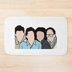 Seinfeld Cast  Bath Mat