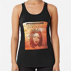Jerry Seinfeld the miseducation of lauryn hill Racerback Tank Top