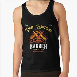 Three Brothers Barber Shop from Seinfeld    Tank Top