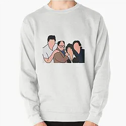 Seinfeld Cast  Pullover Sweatshirt