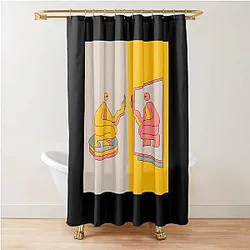 DJ Seinfeld Mirrors   Classic  Shower Curtain