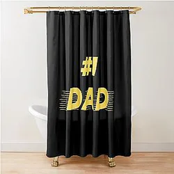 Seinfeld 1 dad gift Shower Curtain