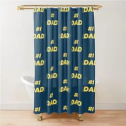 Seinfeld 1 dad  Shower Curtain