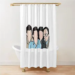 Seinfeld Cast  Shower Curtain