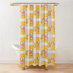 DJ Seinfeld Mirrors   Shower Curtain